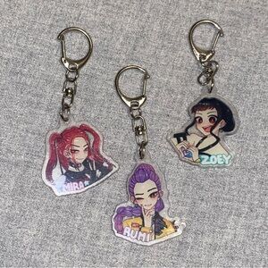 Kpop Demon Hunters HUNTR/X Acrylic Keychain
